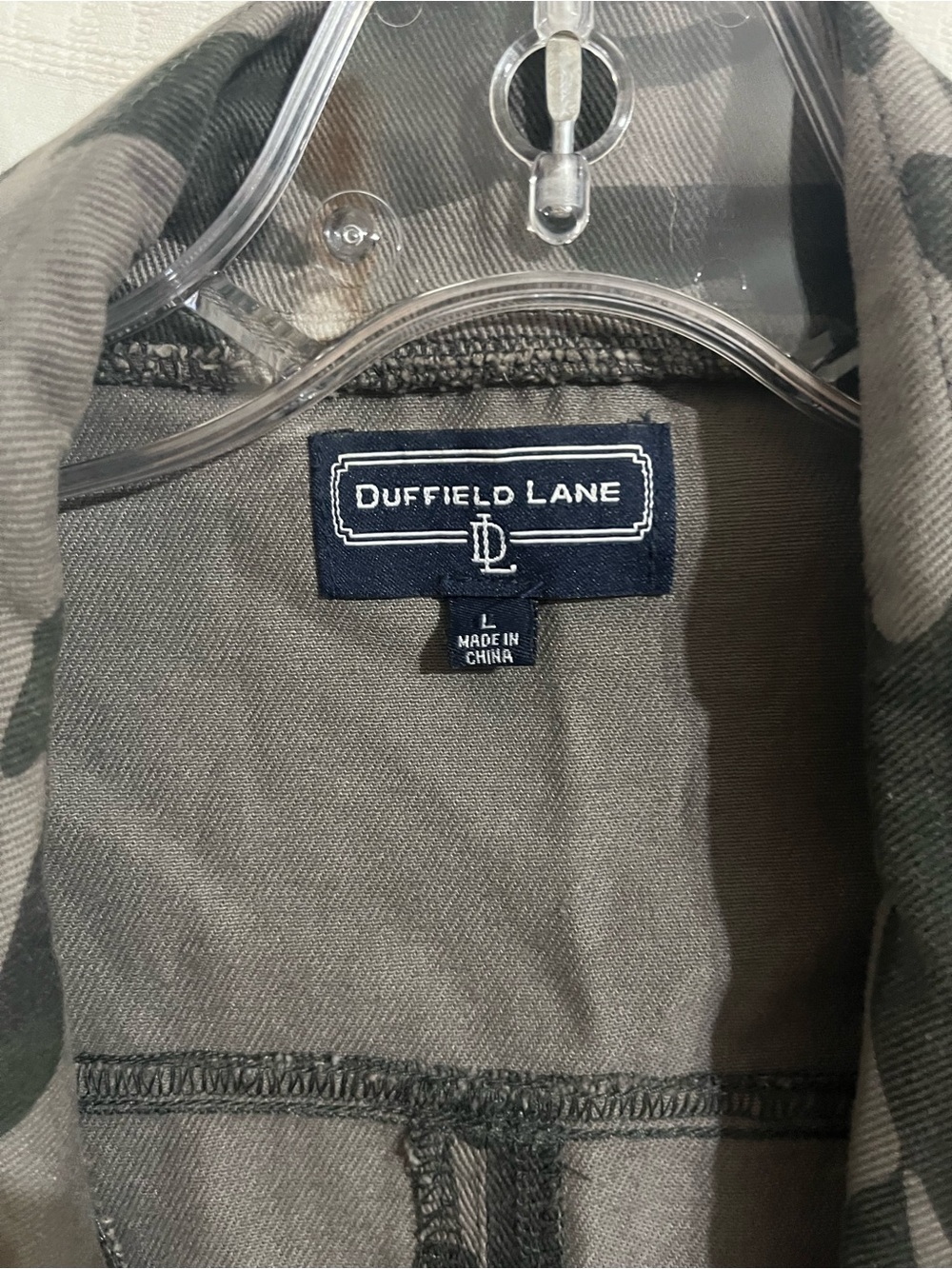 Duffield Lane Black & Gray Camouflage Utility Vest - Picture 2 of 5